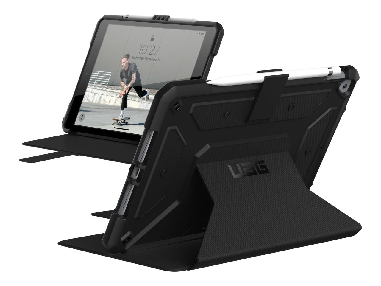 UAG Metropolis Case für iPad 10.2" (7./8./9. Gen.) Schwarz iPad 10,2"