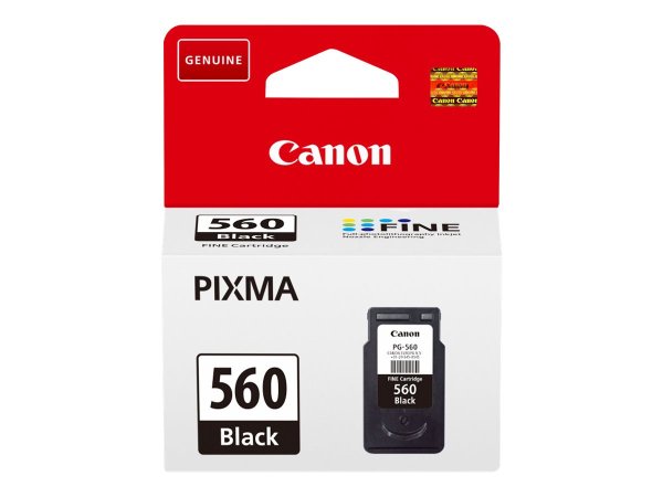 Canon PG-560, Tintenpatrone für Canon PIXMA TS5350, TS5351, TS5352, TS5353, TS7450, TS7451, Schwarz