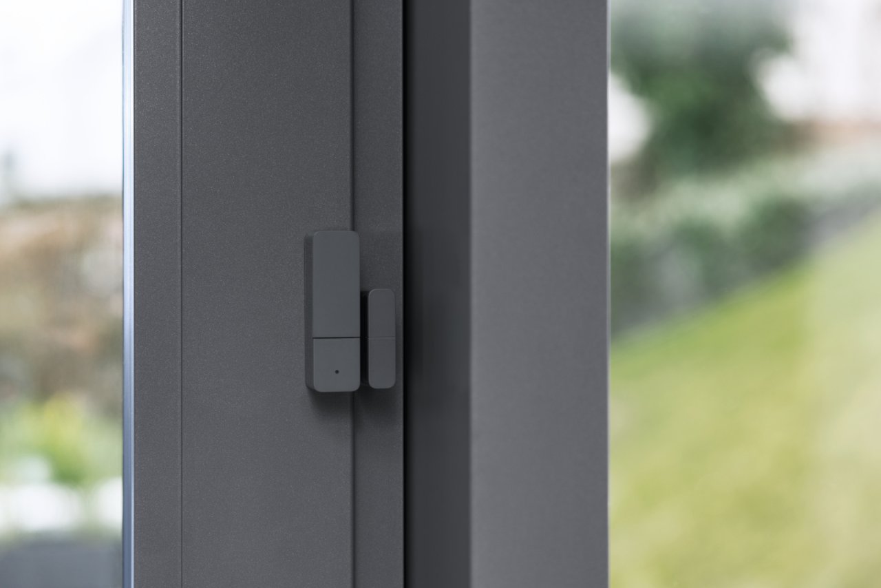 Bosch Smart Home Tür-/Fensterkontakt II Plus Anthrazit Apple HomeKit + Amazon Alexa + Google Assistant