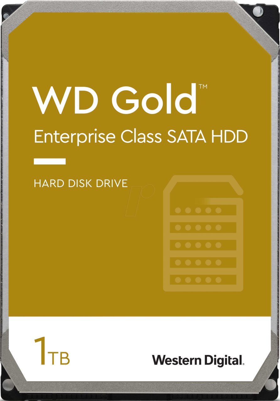 Western Digital WD GOLD SATA HDD Enterprise-Klasse Gold 3,5" HDD 1TB