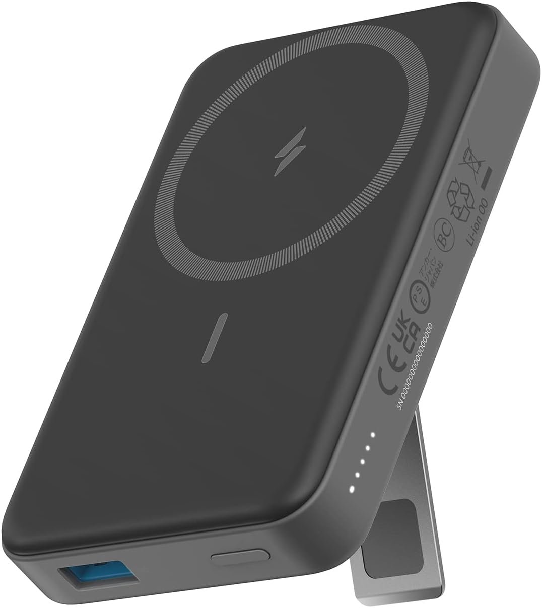 Anker 633 Powerbank mit kabelloser Ladefunktion Schwarz USB-C + MagSafe 10000 mAh