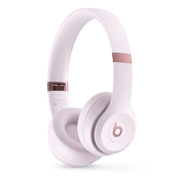 Beats Solo 4, Wireless On-Ear Kopfhörer, Wolkenrosa