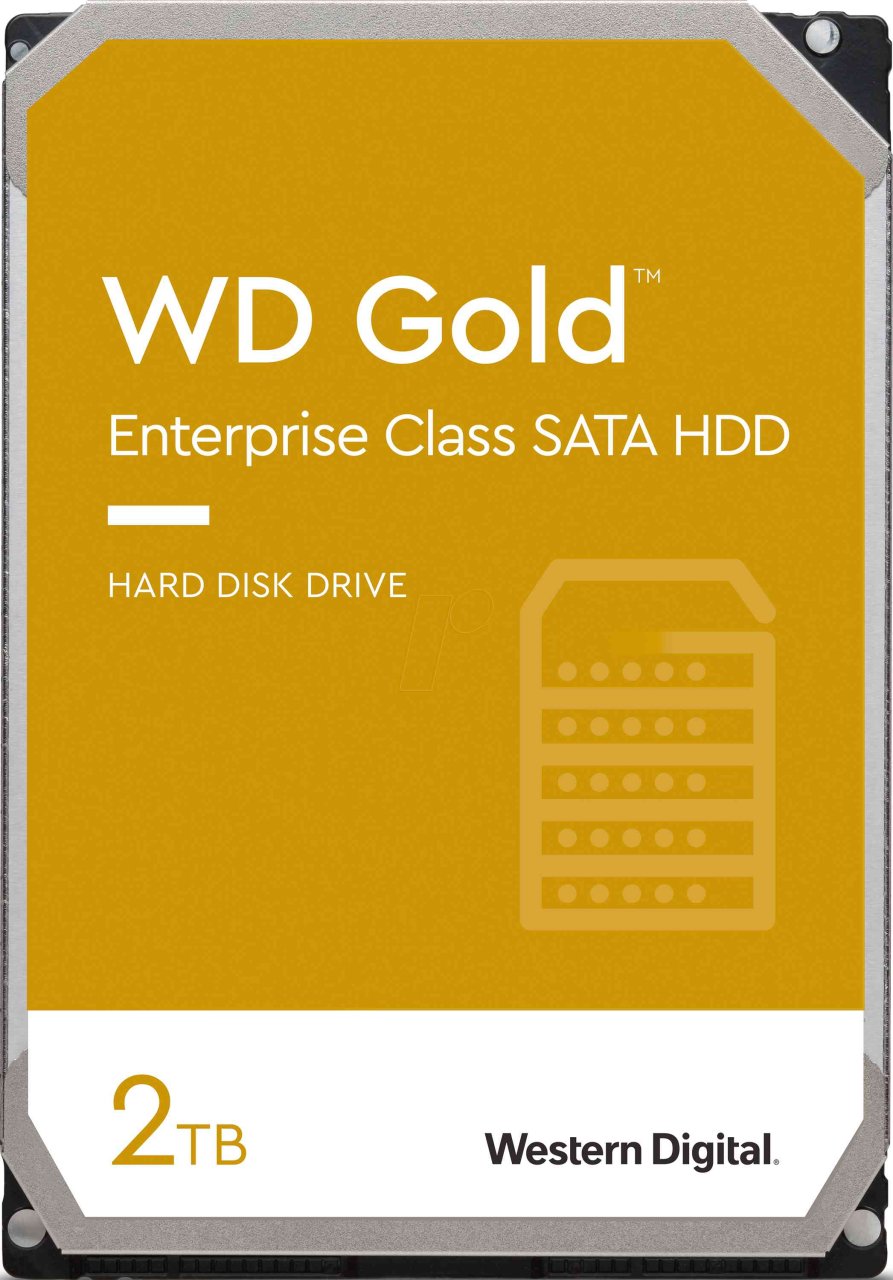 Western Digital WD GOLD SATA HDD Enterprise-Klasse Gold 3,5" HDD 2 TB