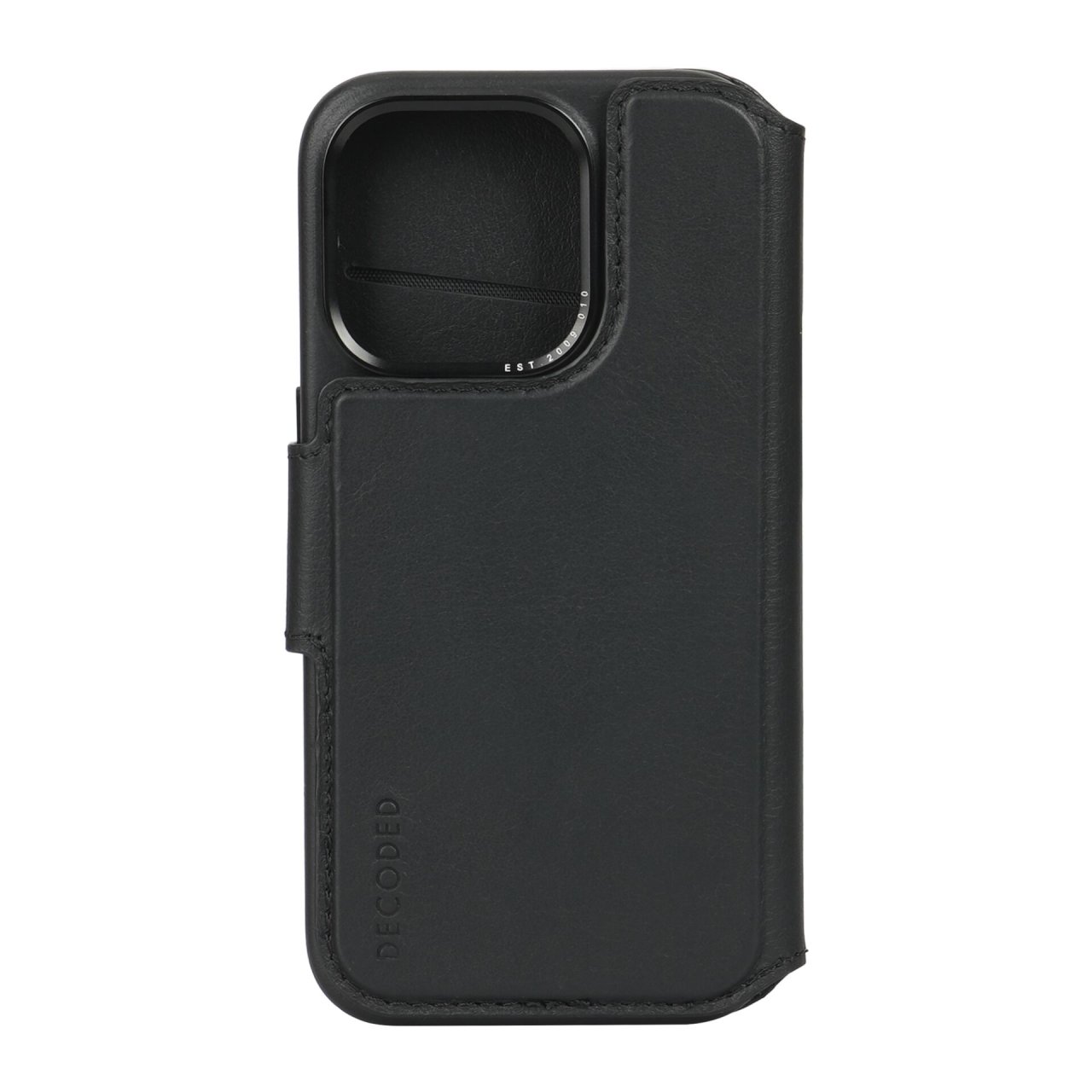 Decoded Leder Wallet mit MagSafe für iPhone 15 Pro Schwarz iPhone 15 Pro