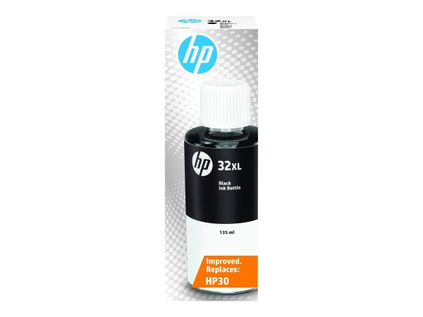 HP 32XL, 135ml, Tinten Nachfüllflasche für HP Smart Tank 5105, 51X, 6001, 67X, 70XX, 720, 73XX, 750,
