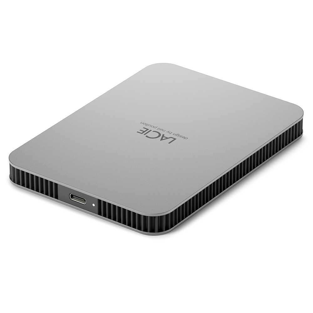 LaCie Mobile Drive (2022) Silber USB-C HDD 2 TB