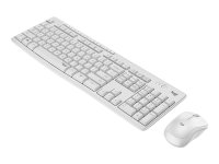 Logitech MK295 Silent Tastatur & Maus Set Weiß