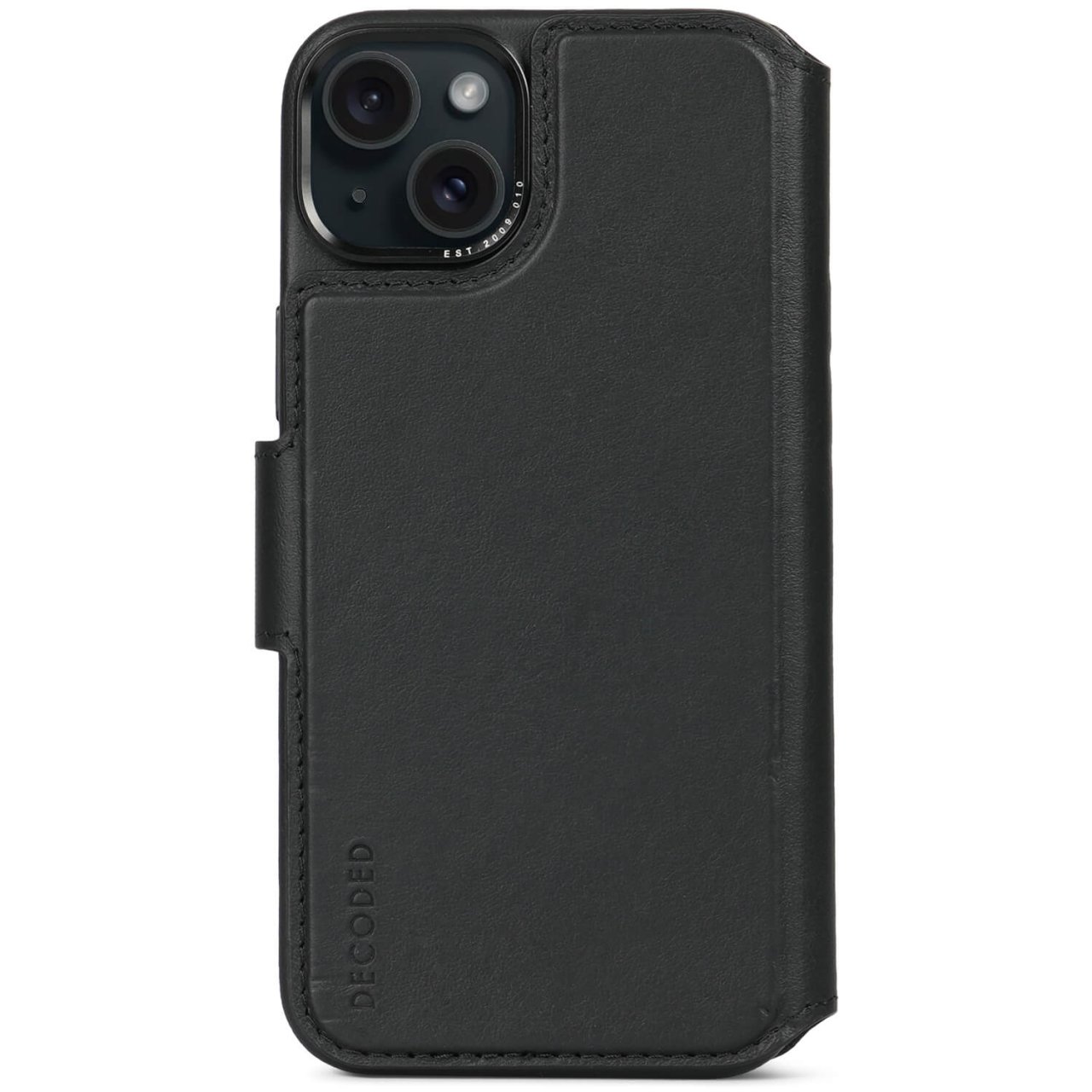 Decoded Leder Wallet mit MagSafe für iPhone 15 Plus Schwarz iPhone 15 Plus
