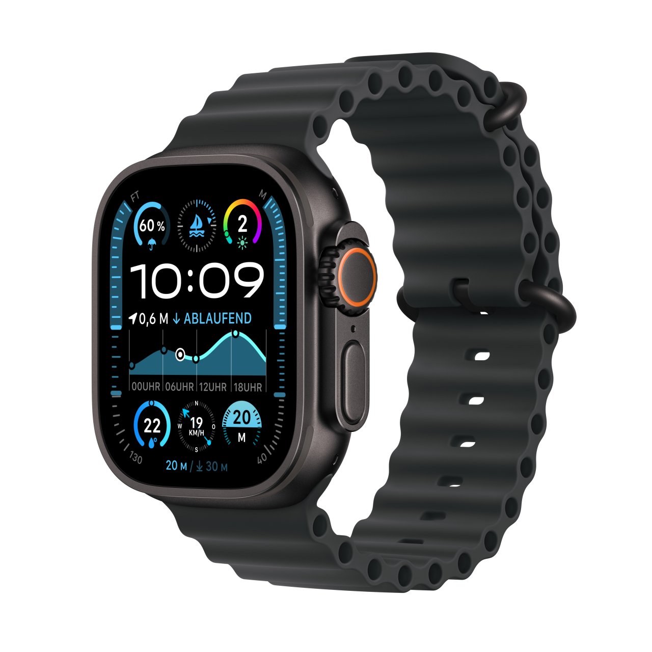 Apple Watch Ultra 2 Titan Schwarz