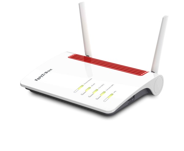 AVM FRITZ!Box 6850 LTE - Wireless Router - DSL/WWAN - 4-Port-Switch - GigE - Wi-Fi 5 - Dual-Band - V