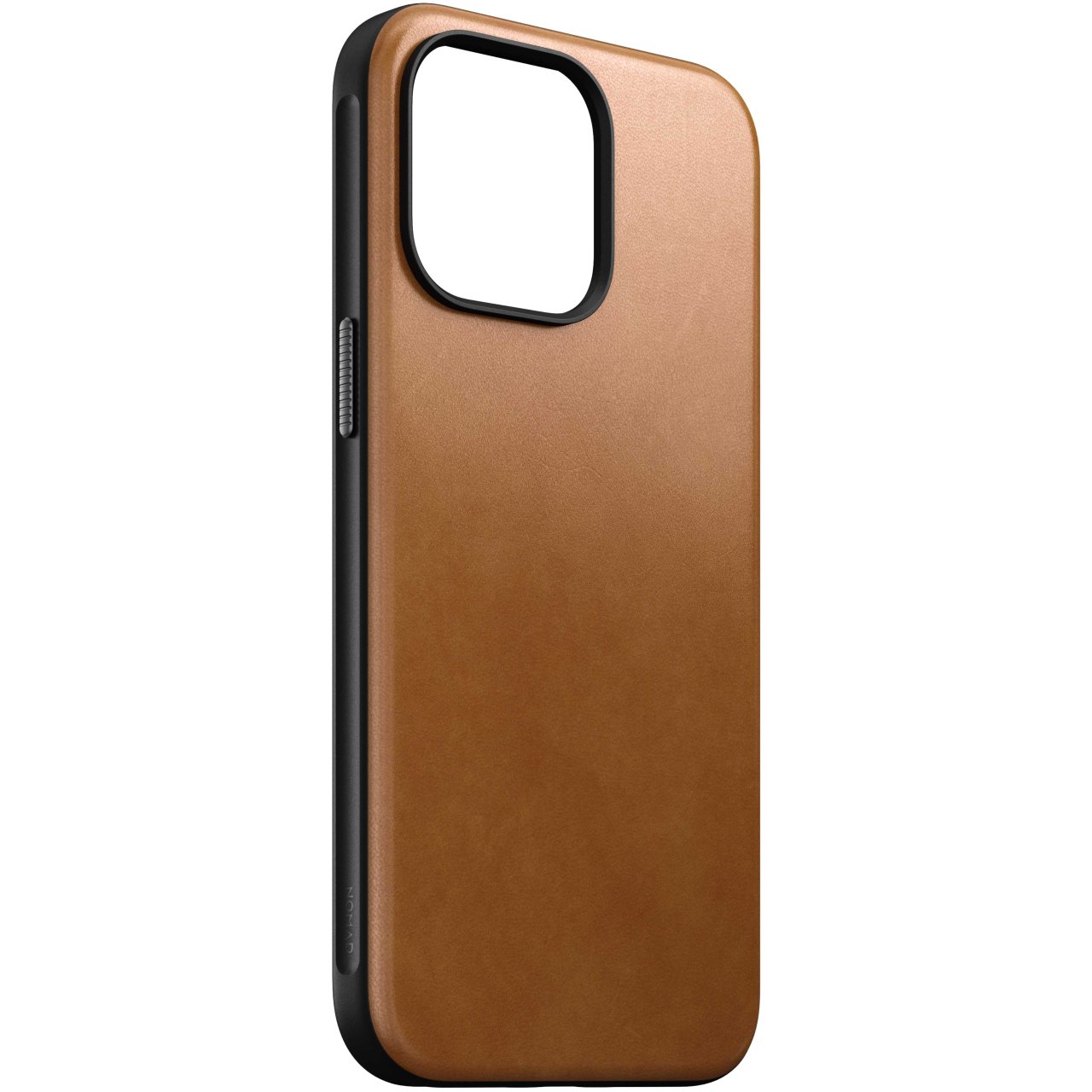 Nomad Modern Leder Case mit MagSafe für iPhone 15 Pro Max Hellbraun iPhone 15 Pro Max