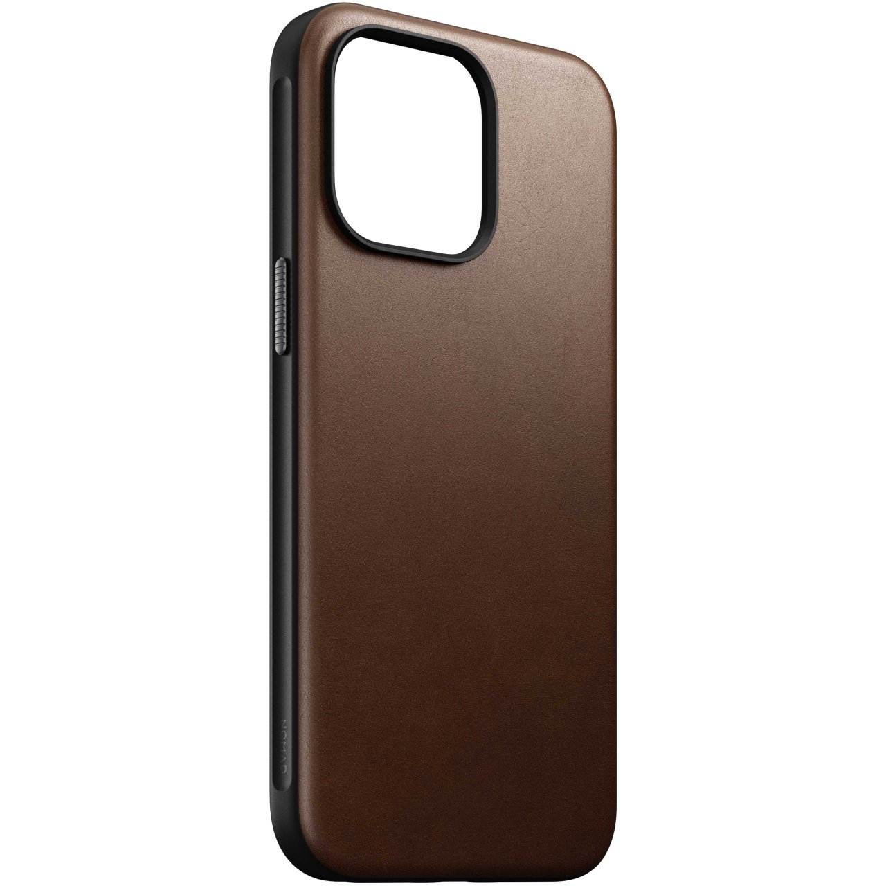 Nomad Modern Leder Case mit MagSafe für iPhone 15 Pro Max Braun iPhone 15 Pro Max