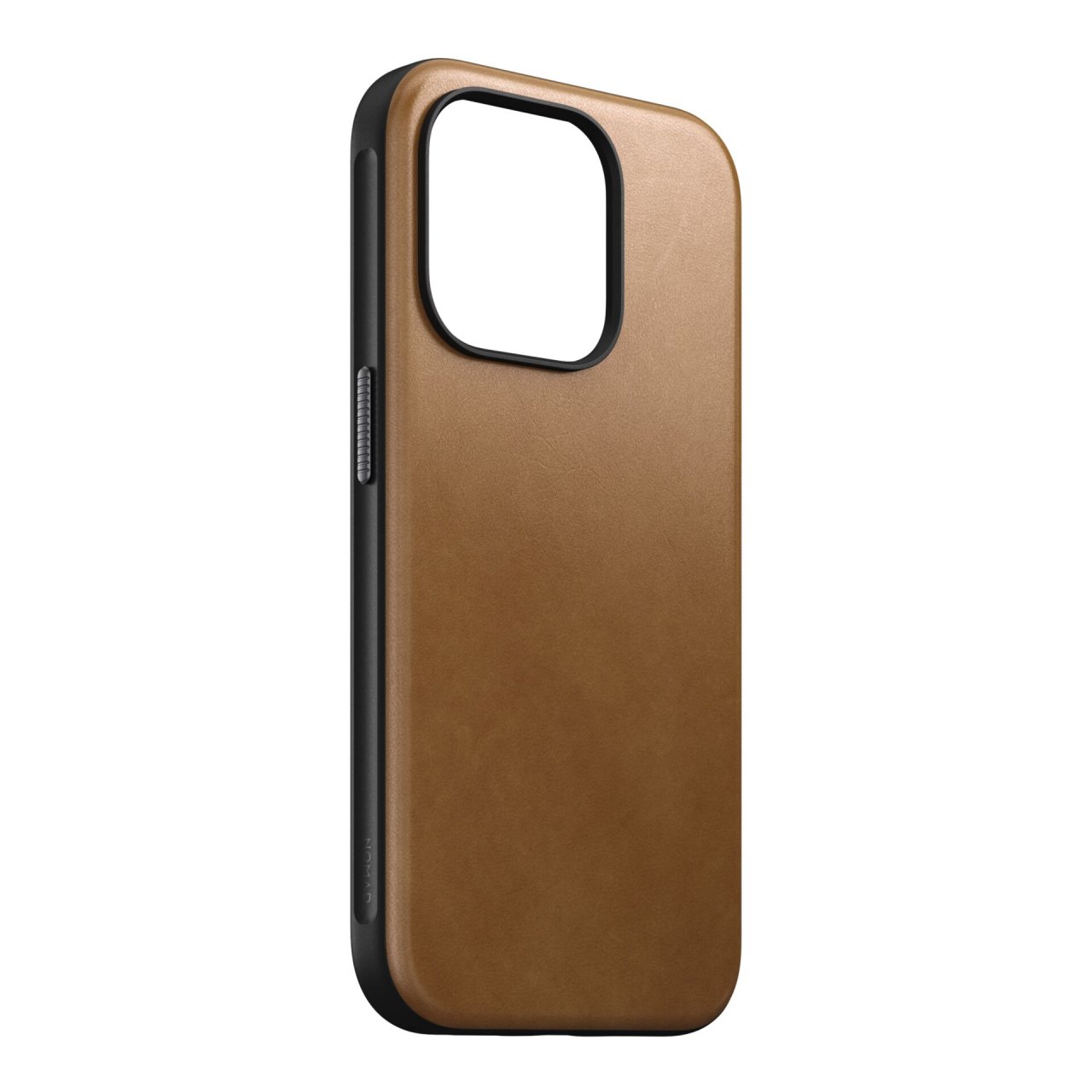 Nomad Modern Leder Case mit MagSafe für iPhone 15 Pro Hellbraun iPhone 15 Pro
