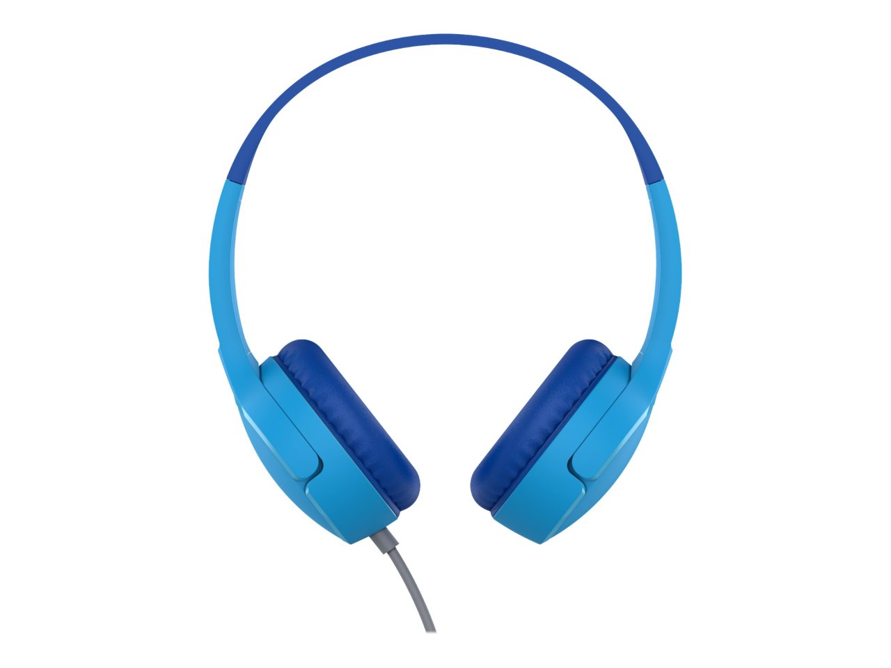 Belkin SoundForm Mini On-Ear-Kopfhörer für Kinder Blau Kabelgebunden