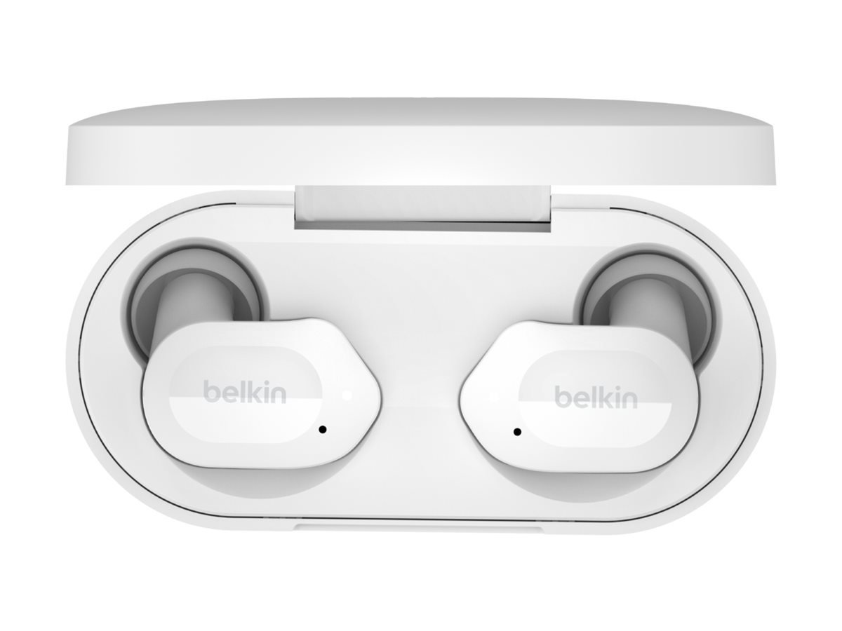 Belkin SoundForm Play True Wireless In-Ear-Kopfhörer Weiß Kabellos