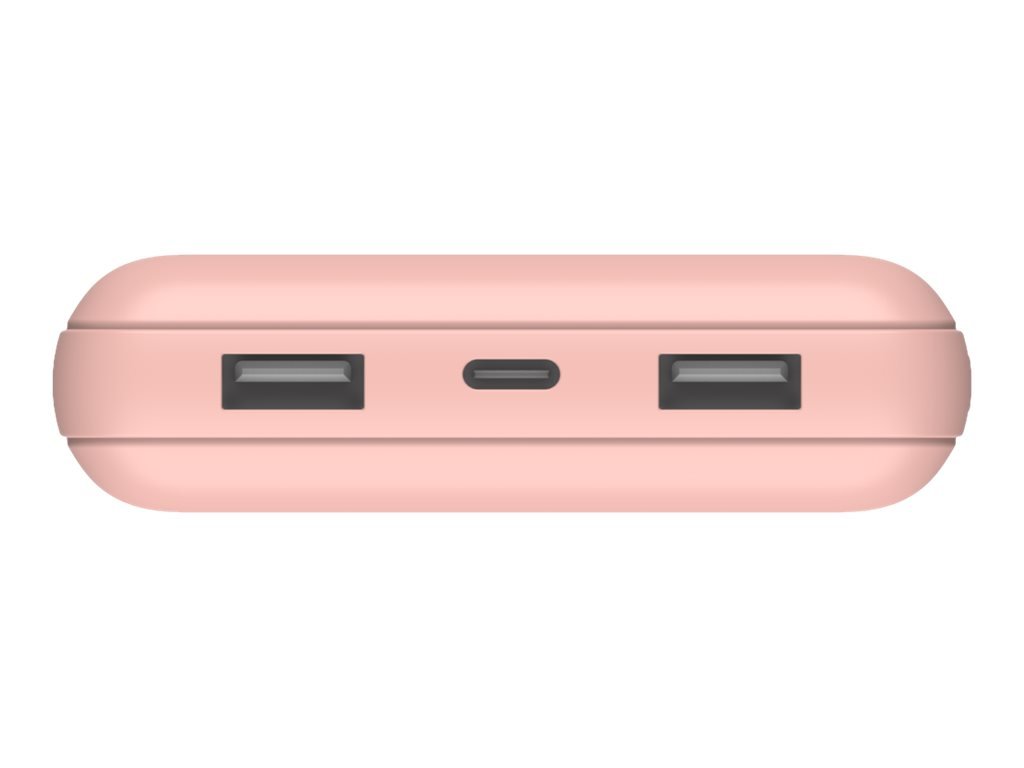 Belkin Powerbank Pink USB-C 20000 mAh 3 in 1