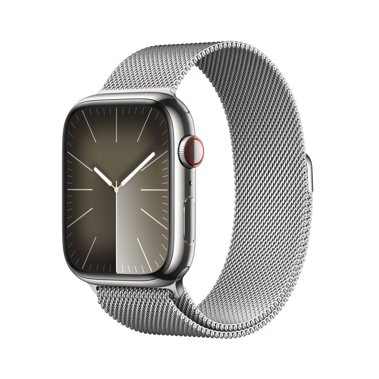 Apple Watch Series 9 Edelstahl Silber Silber 45 mm Silber GPS + Cellular