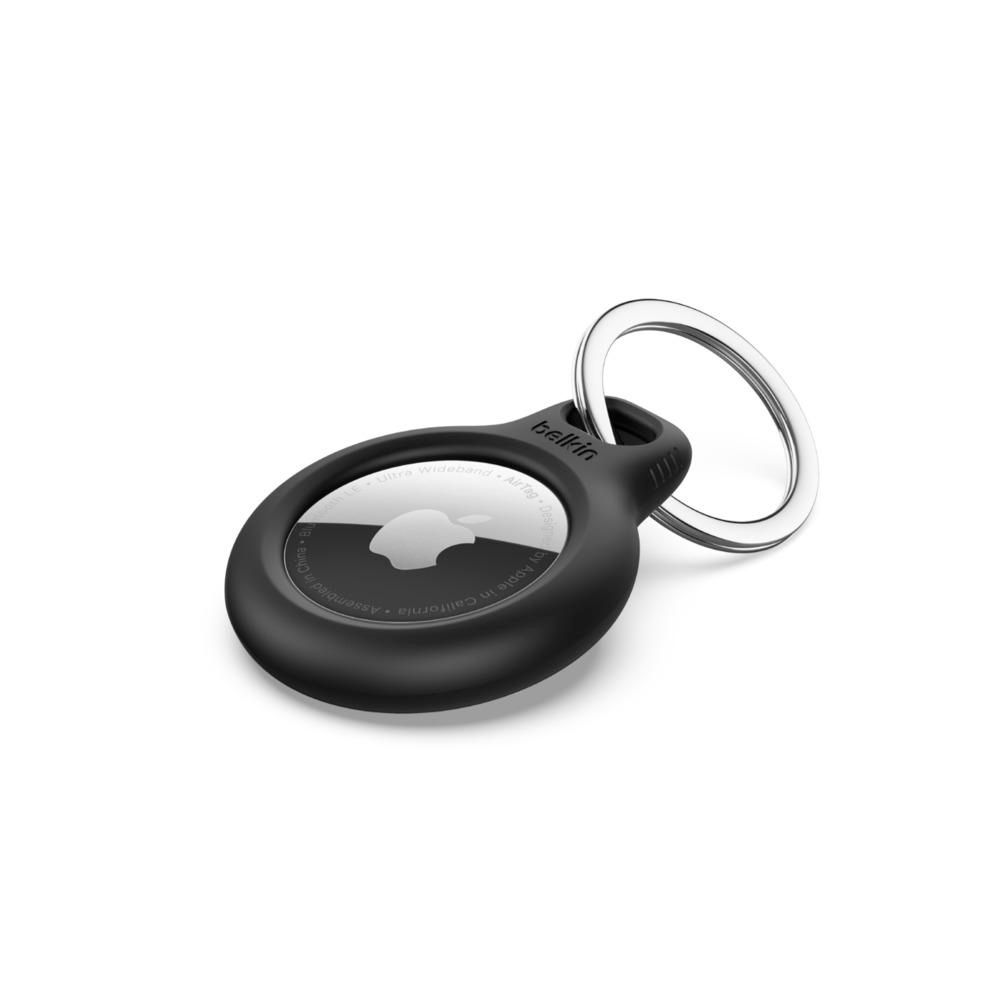 Belkin Schlüsselring Schwarz COMSPOT für mit Anhänger | AirTag, Apple