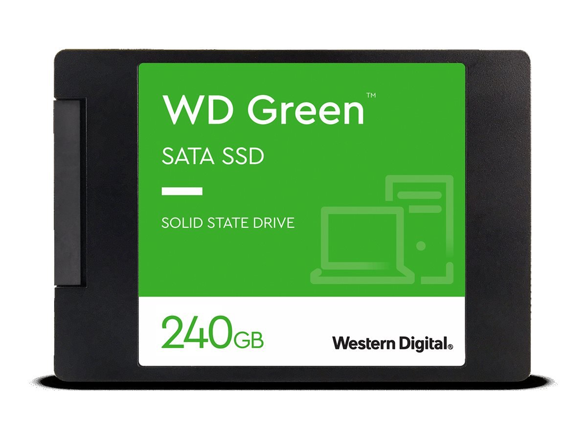 Western Digital WD Green SATA SSD Interne Festplatte Grün 2,5" SSD 240 GB