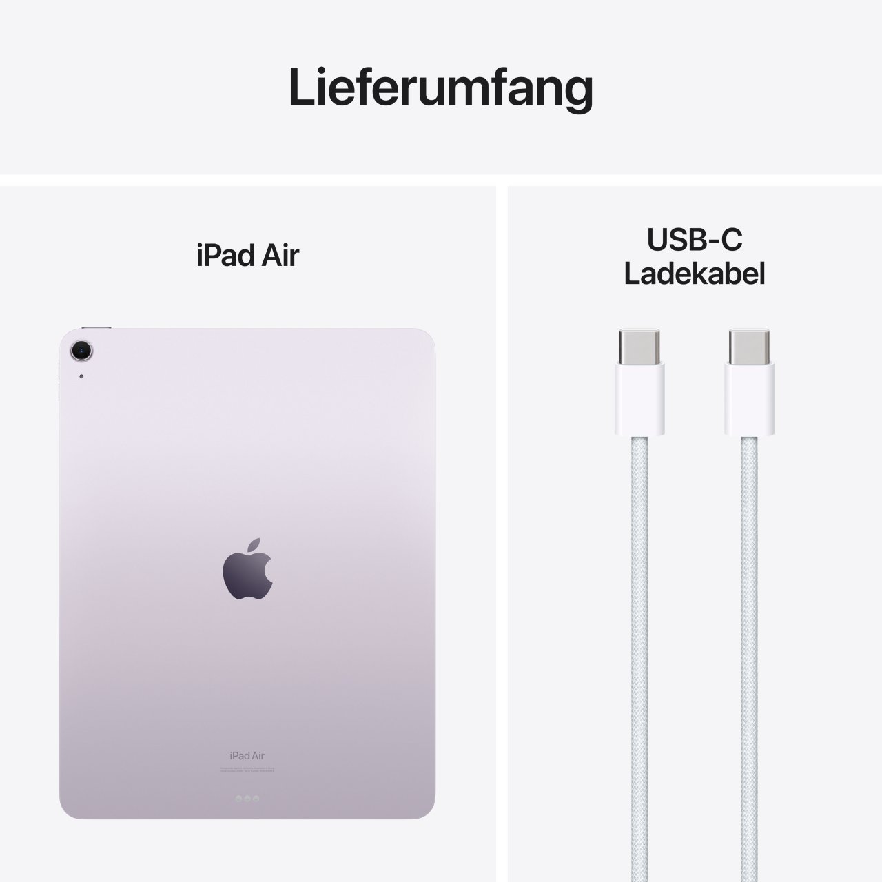 Apple iPad Air 13" (M2) Violett 13" 128GB Wi-Fi