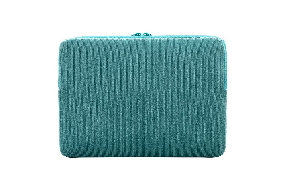 Tucano Second Skin Velluto Sleeve für 13“ MacBook Pro & Air Türkis Notebook bis 13"