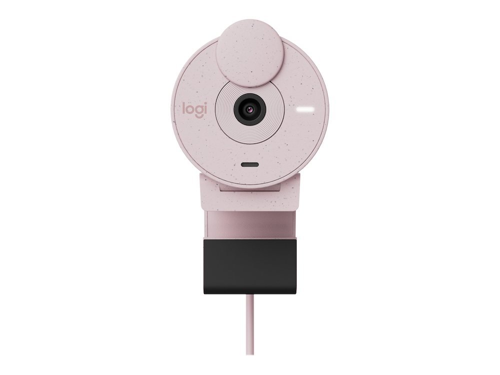 Logitech BRIO 300 Webcam Rosa 1920 x 1080 USB-C Kabelgebunden