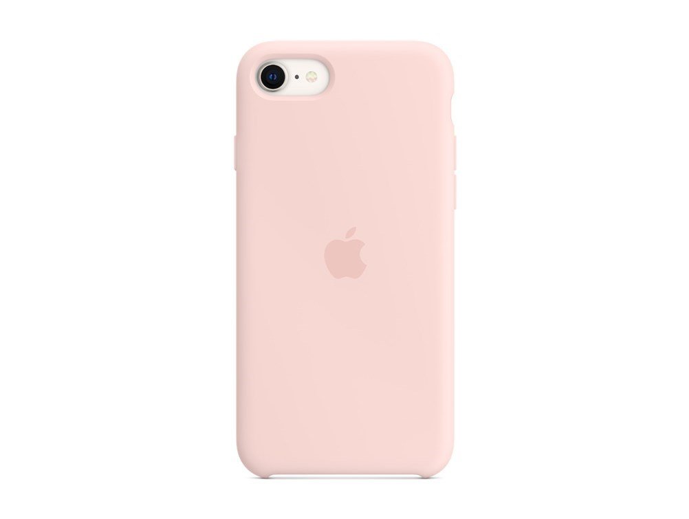 Apple Silikon Case für iPhone SE (2./3. Gen.) Kalkrosa iPhone SE