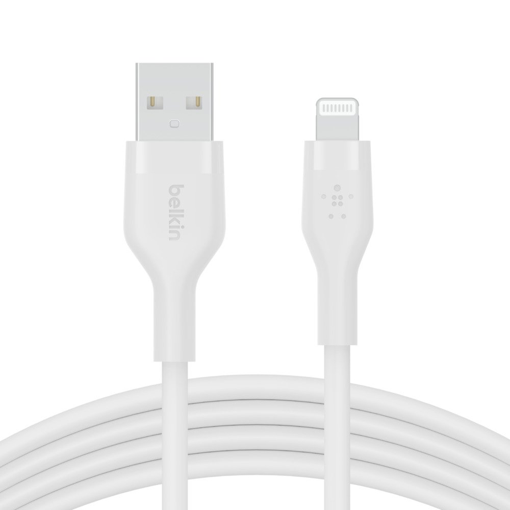 Belkin Flex USB-A auf Lightning Kabel Weiß USB-A auf Lightning 2m