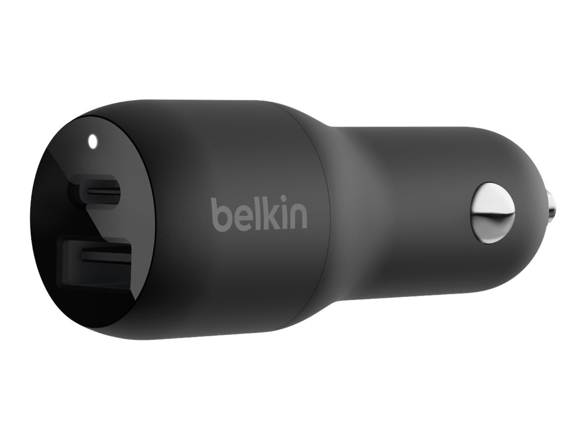Belkin Dual Kfz-Ladegerät USB-C / USB-A mit Power Delivery