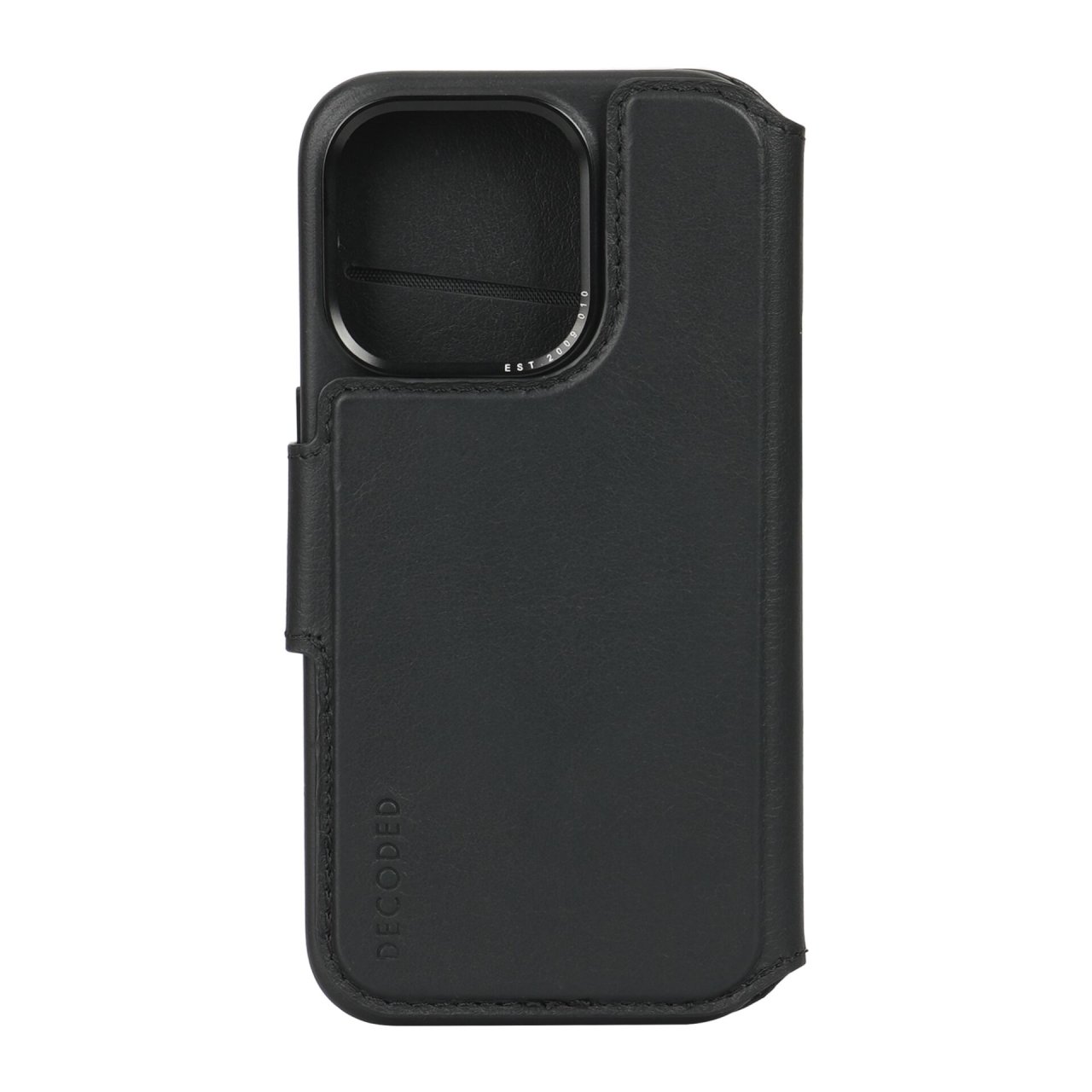 Decoded Leder Wallet mit MagSafe für iPhone 15 Pro Max Schwarz iPhone 15 Pro Max