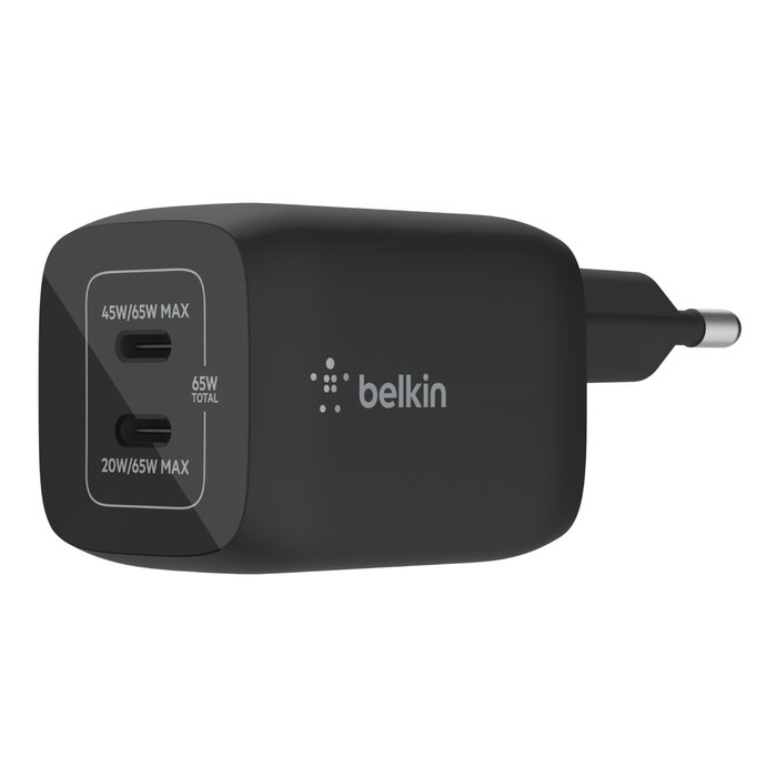 Belkin GaN Power Adapter 65 W Schwarz USB-C 65 W