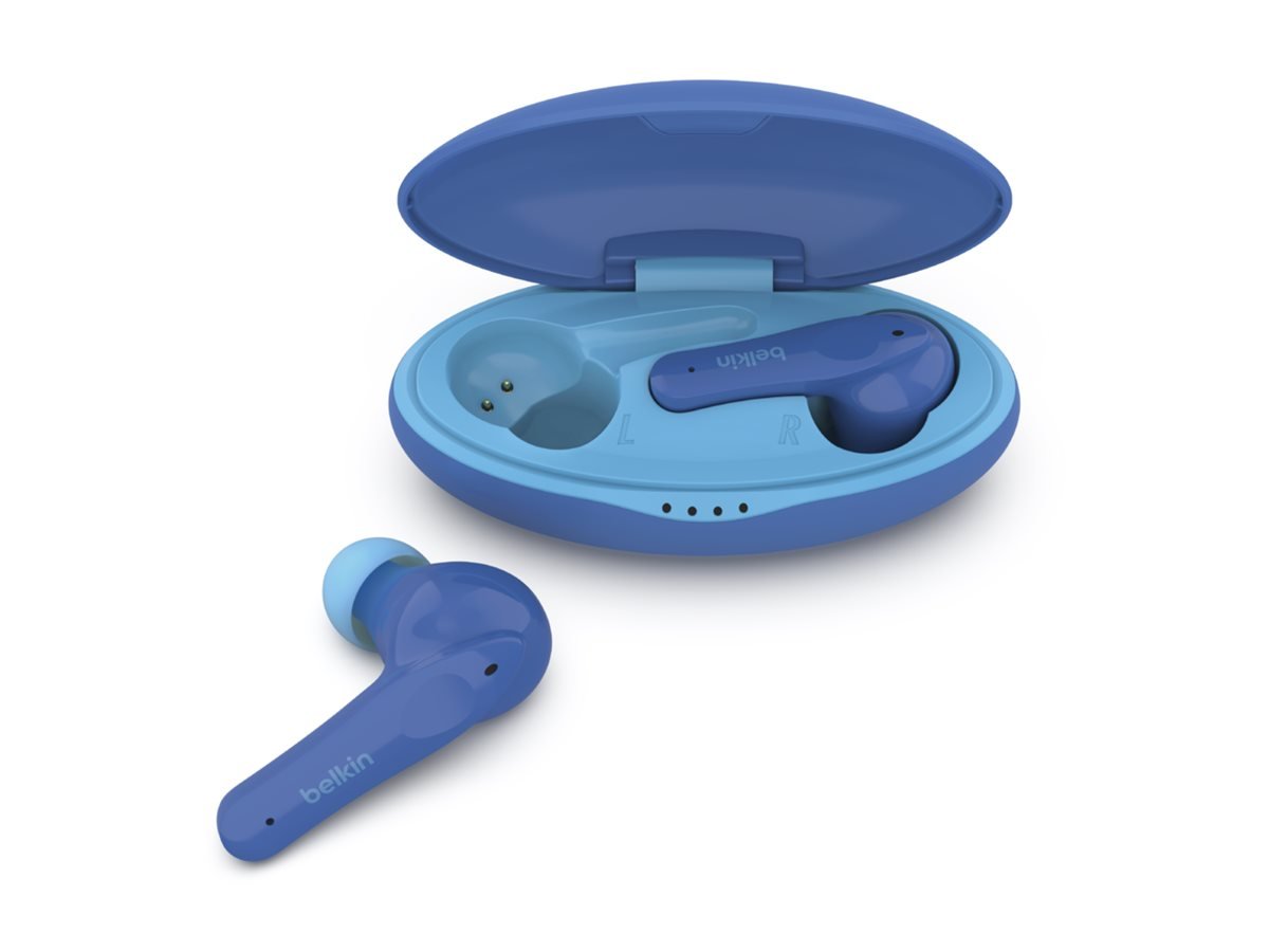 Belkin SoundForm Nano true wireless Kinder In-Ear-Kopfhörer Blau Kabellos