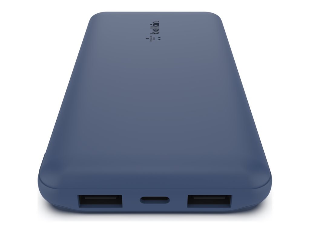 Belkin BOOST CHARGE Powerbank, 15W, inkl. Kabel Blau USB-C + USB-A 10000 mAh 3 in 1