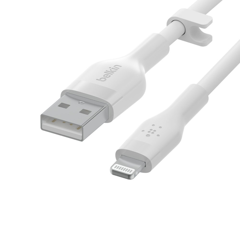 Belkin Flex USB-A auf Lightning Kabel Weiß USB-A auf Lightning 2m