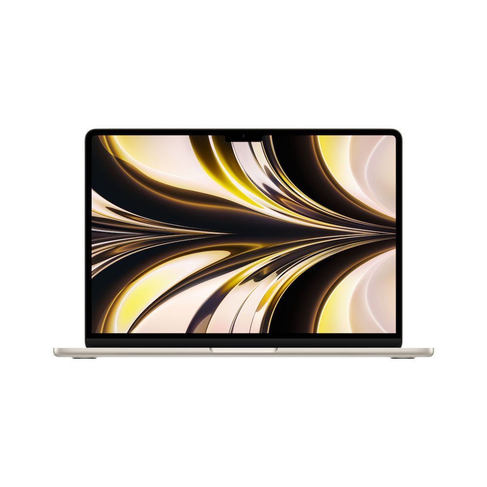Apple MacBook Air 13" (2022) Polarstern M2 Chip mit 8-Core CPU und 8-Core GPU und 16-Core Neural Engine 256GB Deutsch 30