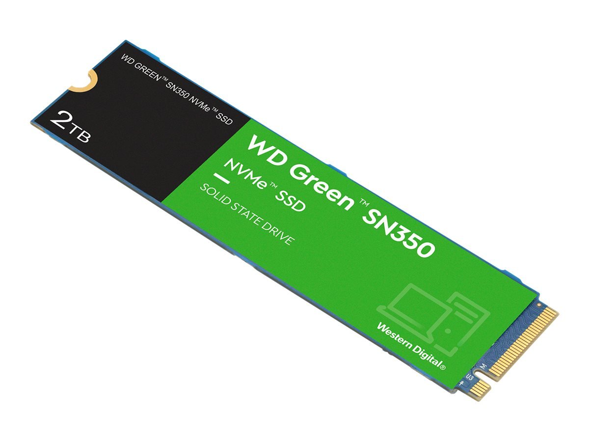 Western Digital WD Green SN350 NVME SSD Interne Festplatte Grün SSD 2 TB